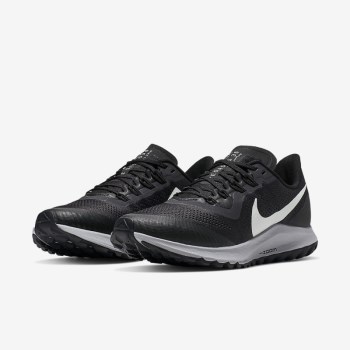 Nike Air Zoom Pegasus 36 Trail - Női Futócipő - Szürke/Fekete/Szürke/Szürke